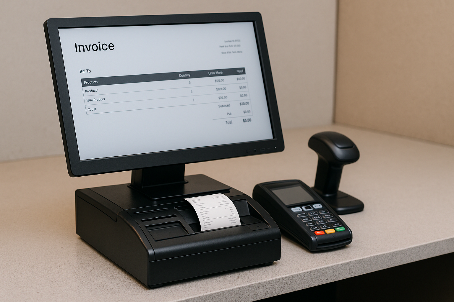 Point-of-sale system setup supporting FBR Digital Invoicing in 2025